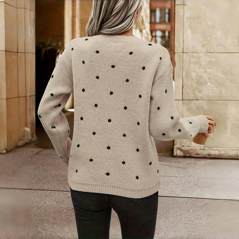 Luna | Jersey de punto con lunares