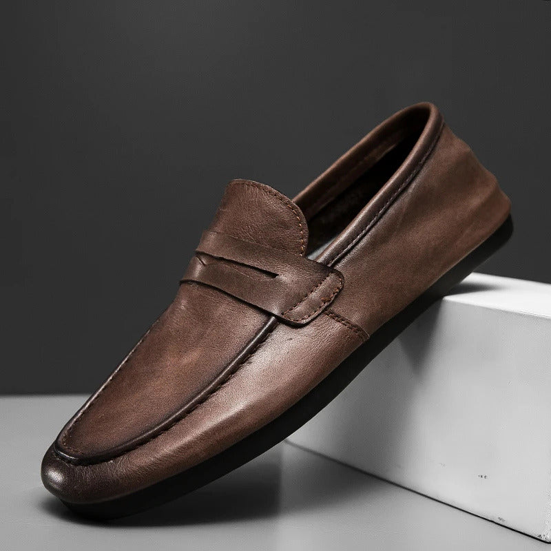 SLAVANO – Mocasines de piel