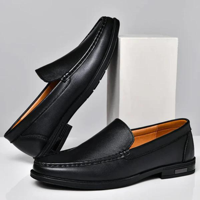 PELLE – Mocasines italianos de piel