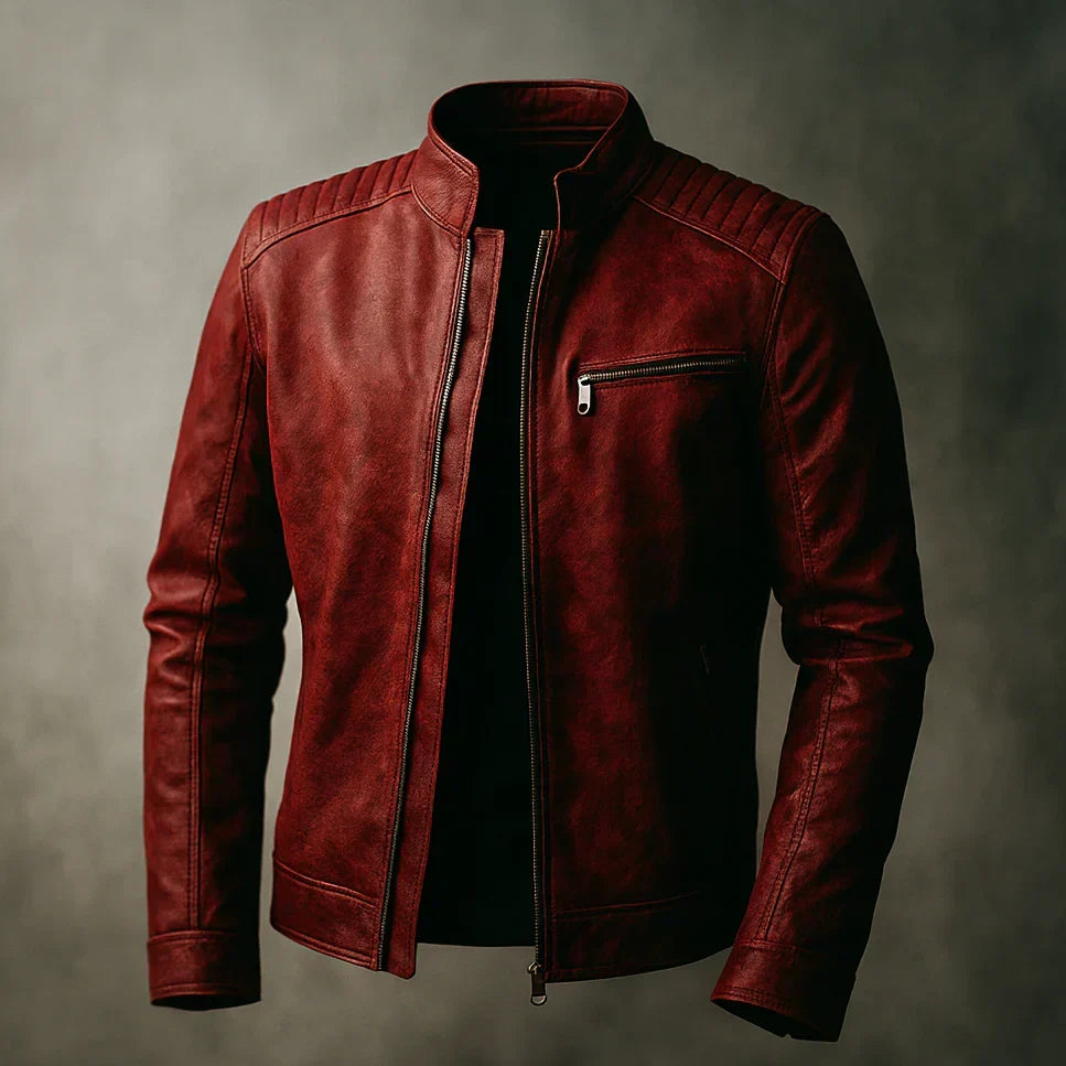 Mario™ | Chaqueta de cuero sintético