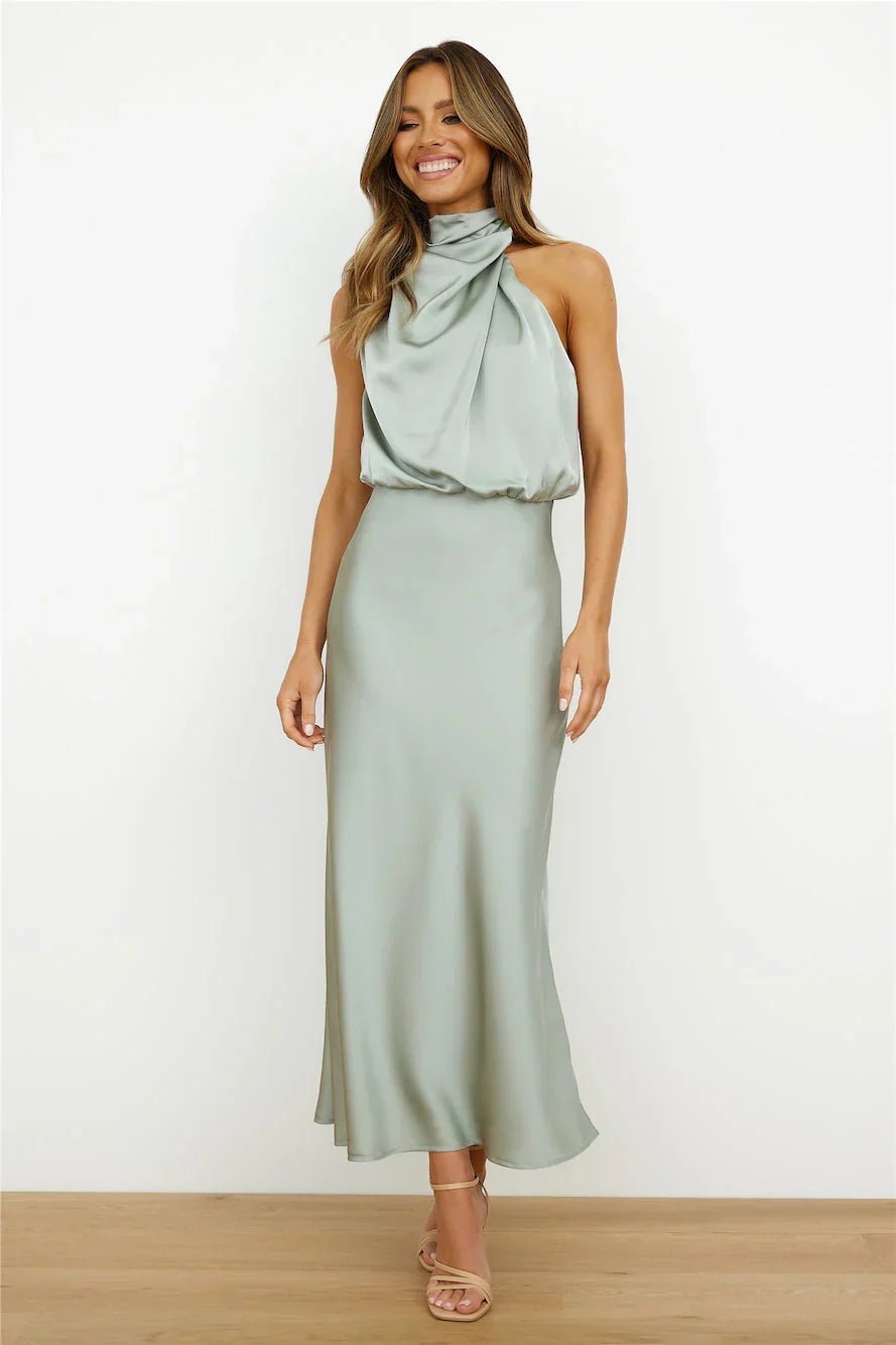 Marina | Vestido con escote americano