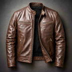 Joaquín™ | Chaqueta de cuero sintético informal