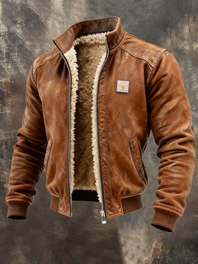RICARDO™ | CHAQUETA DE CUERO SINTÉTICO