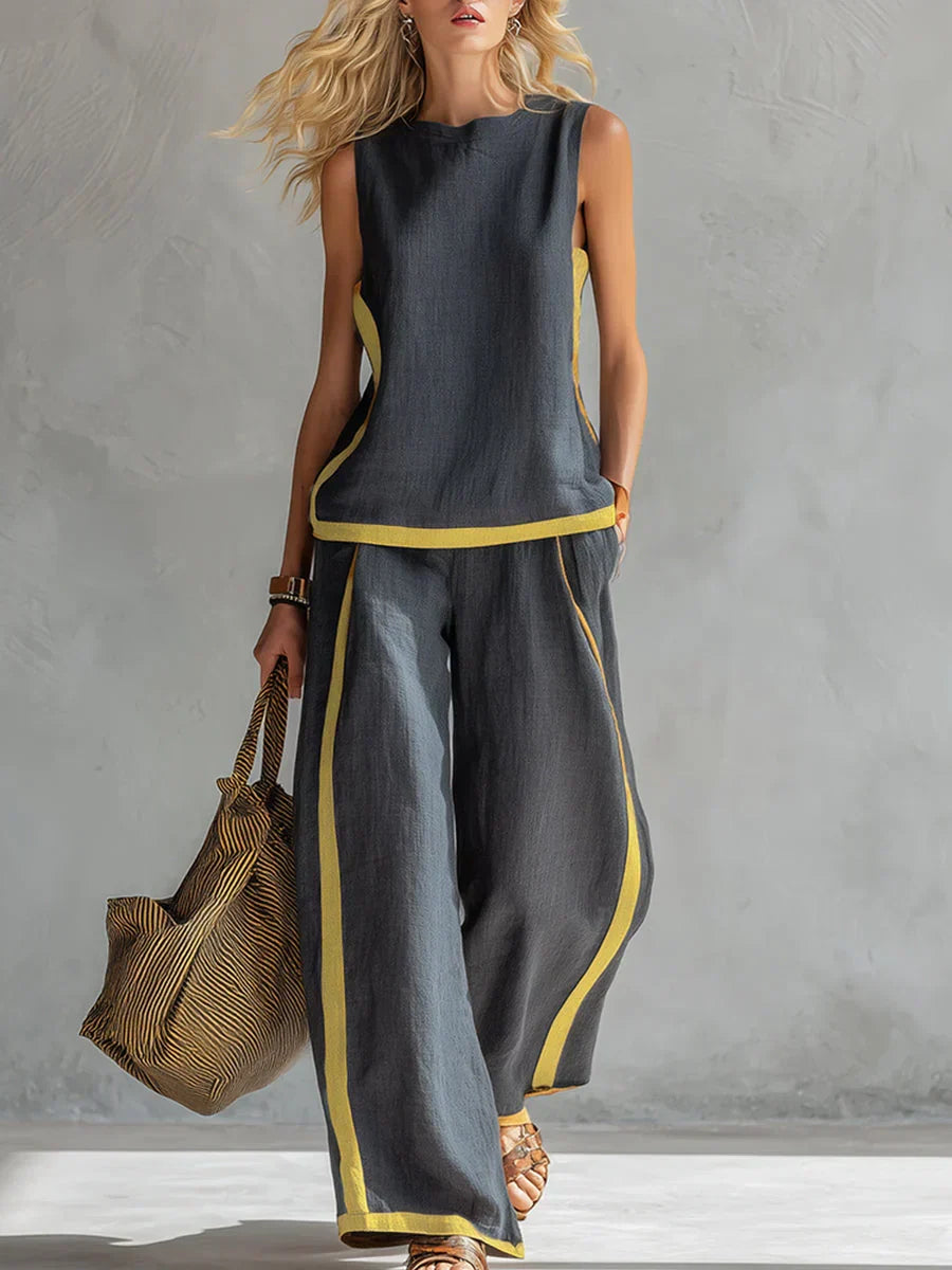 Leila | Conjunto elegante de dos piezas