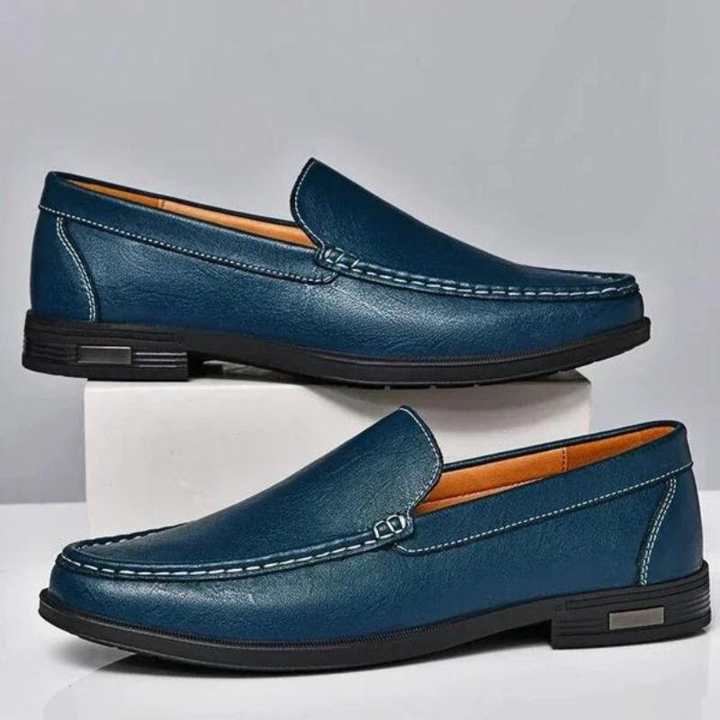 PELLE – Mocasines italianos de piel