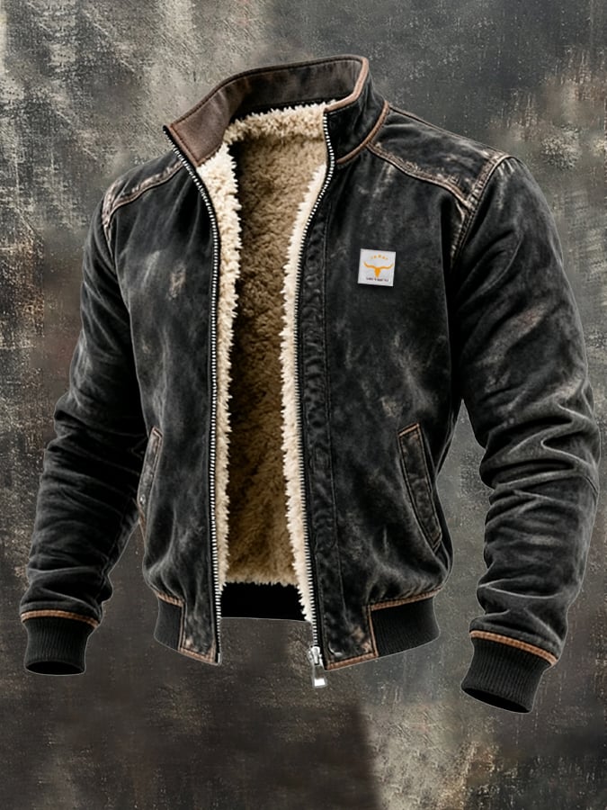 RICARDO™ | CHAQUETA DE CUERO SINTÉTICO