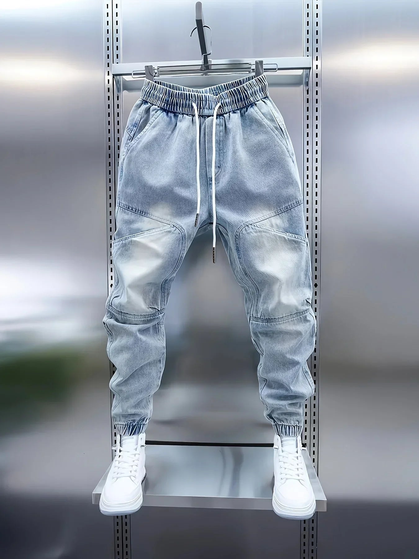 Julio | Pantalón de denim casual de corte amplio