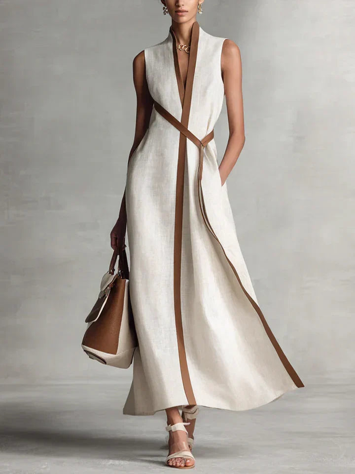 Elvira | Vestido de lino ligero
