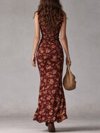 Simona | Vestido retro de silueta larga y elegante
