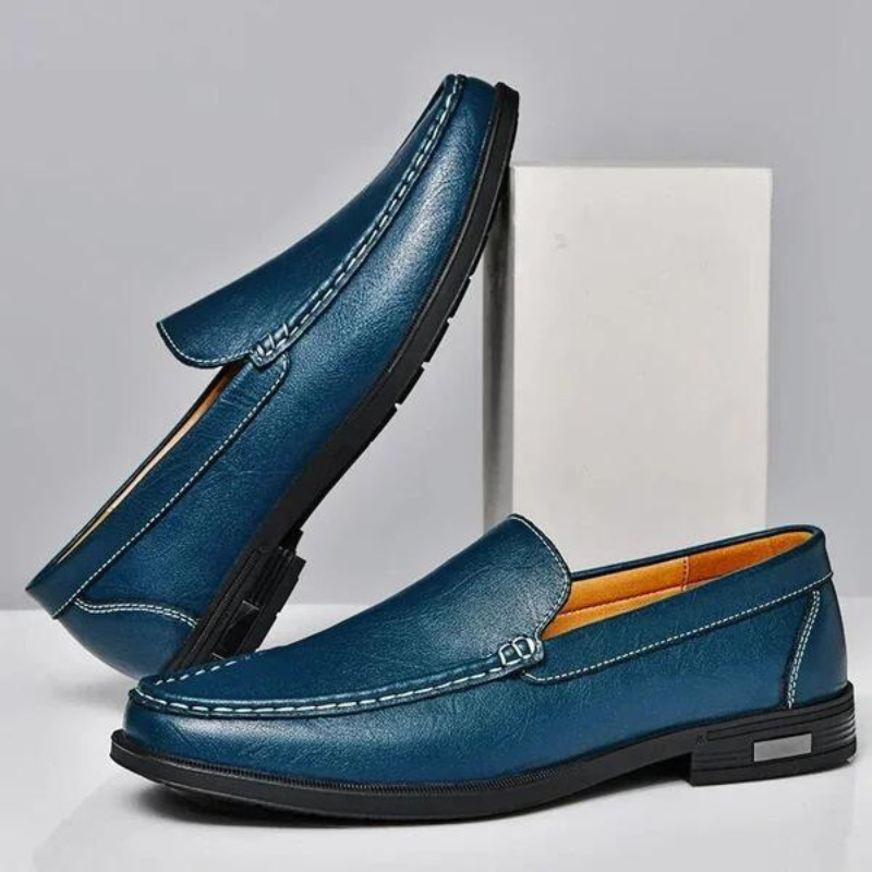 PELLE – Mocasines italianos de piel
