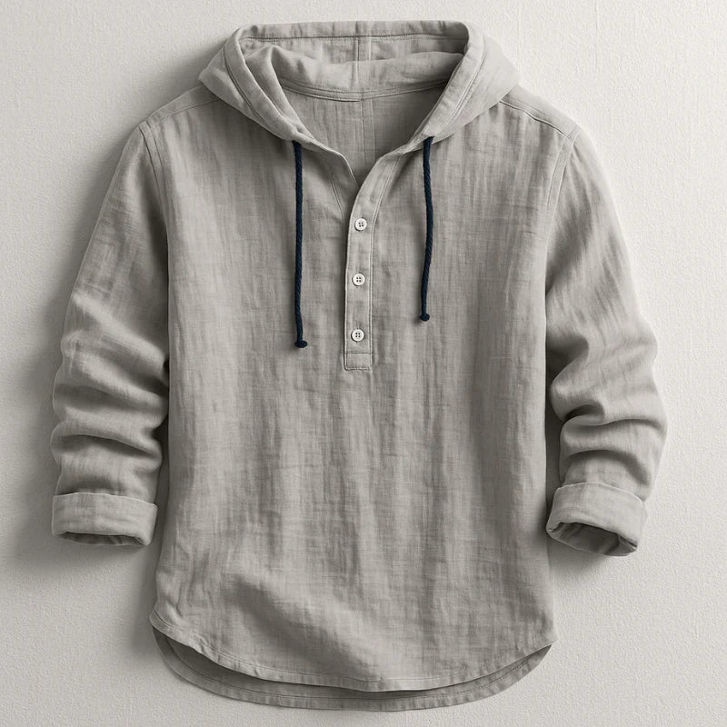 OLIVIA SUR™ | Camisa elegante con capucha