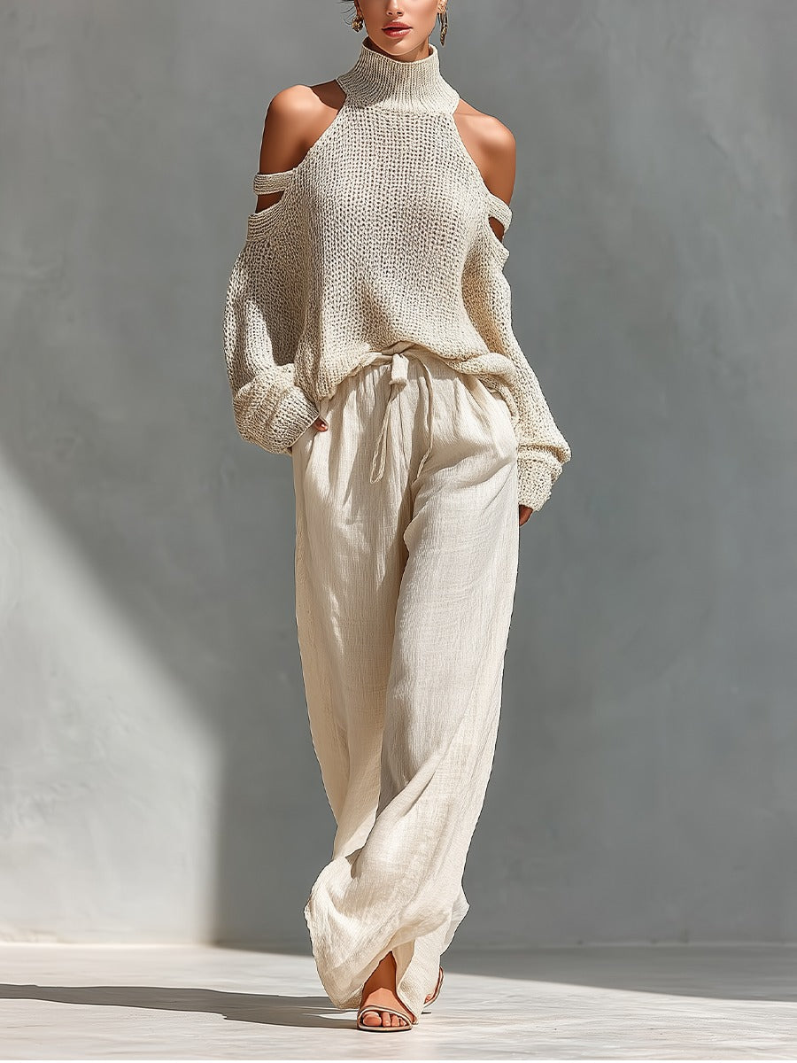 Camila | Conjunto de tendencia en punto y lino