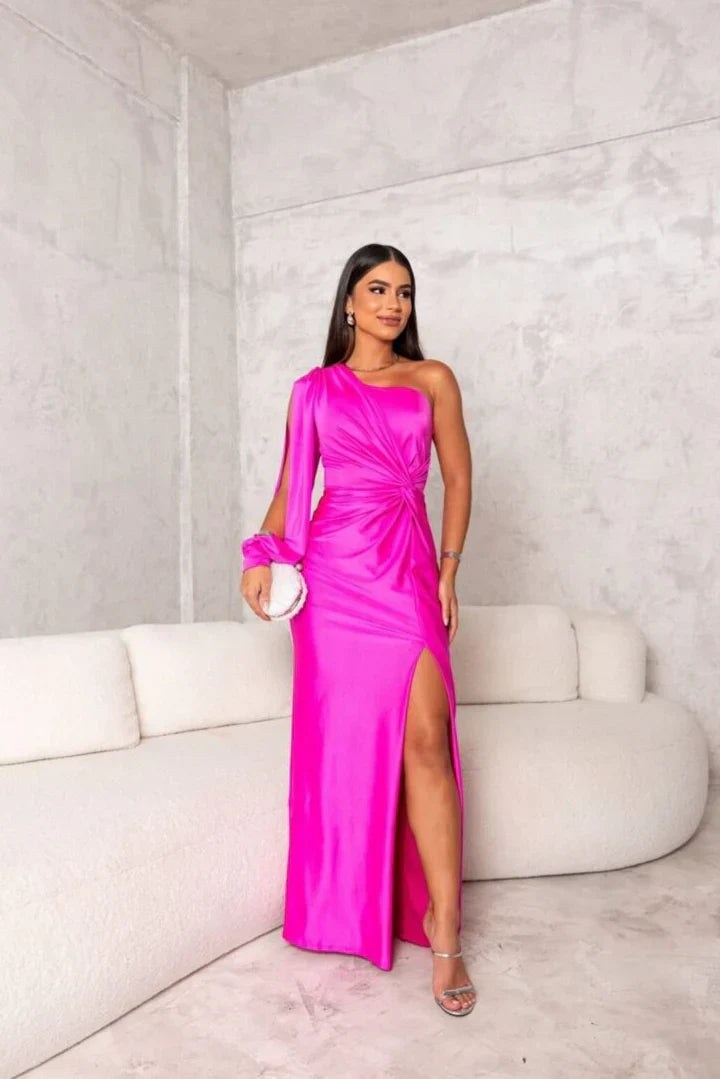 Renata™ | Vestido de noche asimétrico