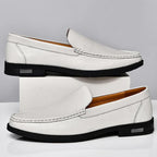 PELLE – Mocasines italianos de piel