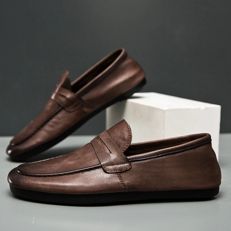 SLAVANO – Mocasines de piel