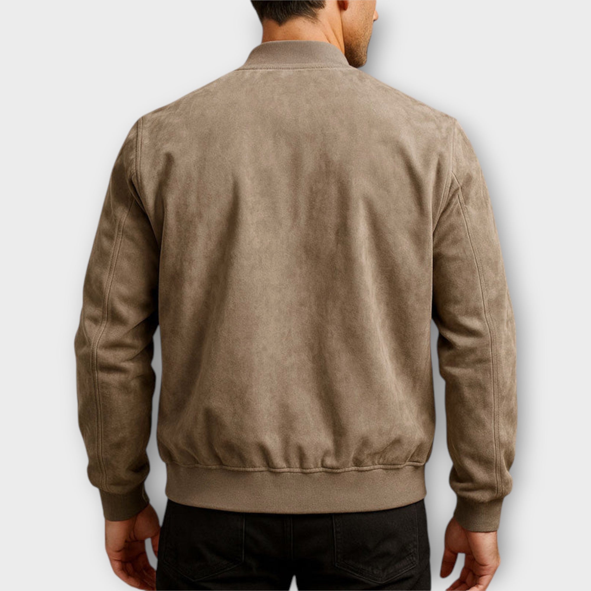 Pablo | Chaqueta de ante sintético para hombre