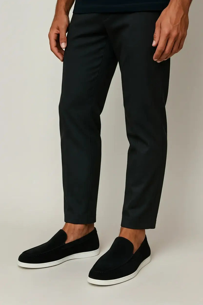 LORENZO – Mocasines de ante premium