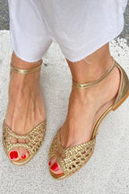 Araceli - Sandalias Trenzadas Elegantes para Verano