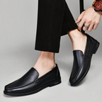 PELLE – Mocasines italianos de piel