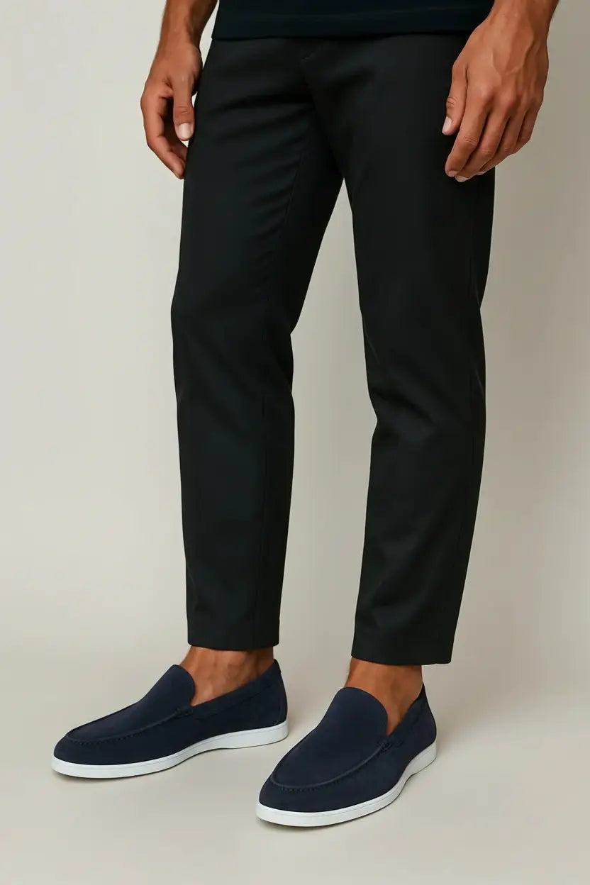 LORENZO – Mocasines de ante premium
