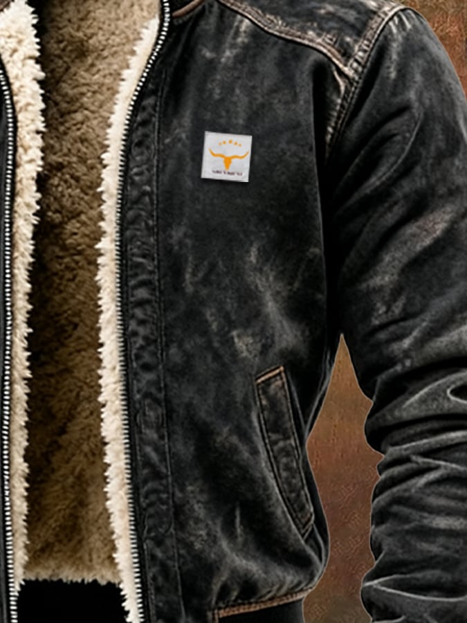 RICARDO™ | CHAQUETA DE CUERO SINTÉTICO