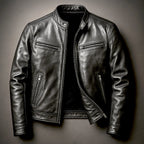 Joaquín™ | Chaqueta de cuero sintético informal