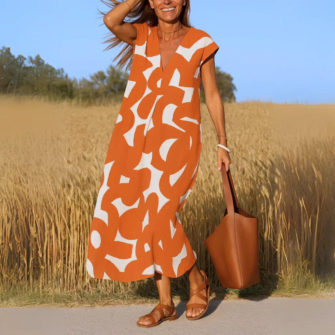 Valeria | Vestido con detalles calados