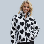 Mónica | Chaqueta reversible con corazones