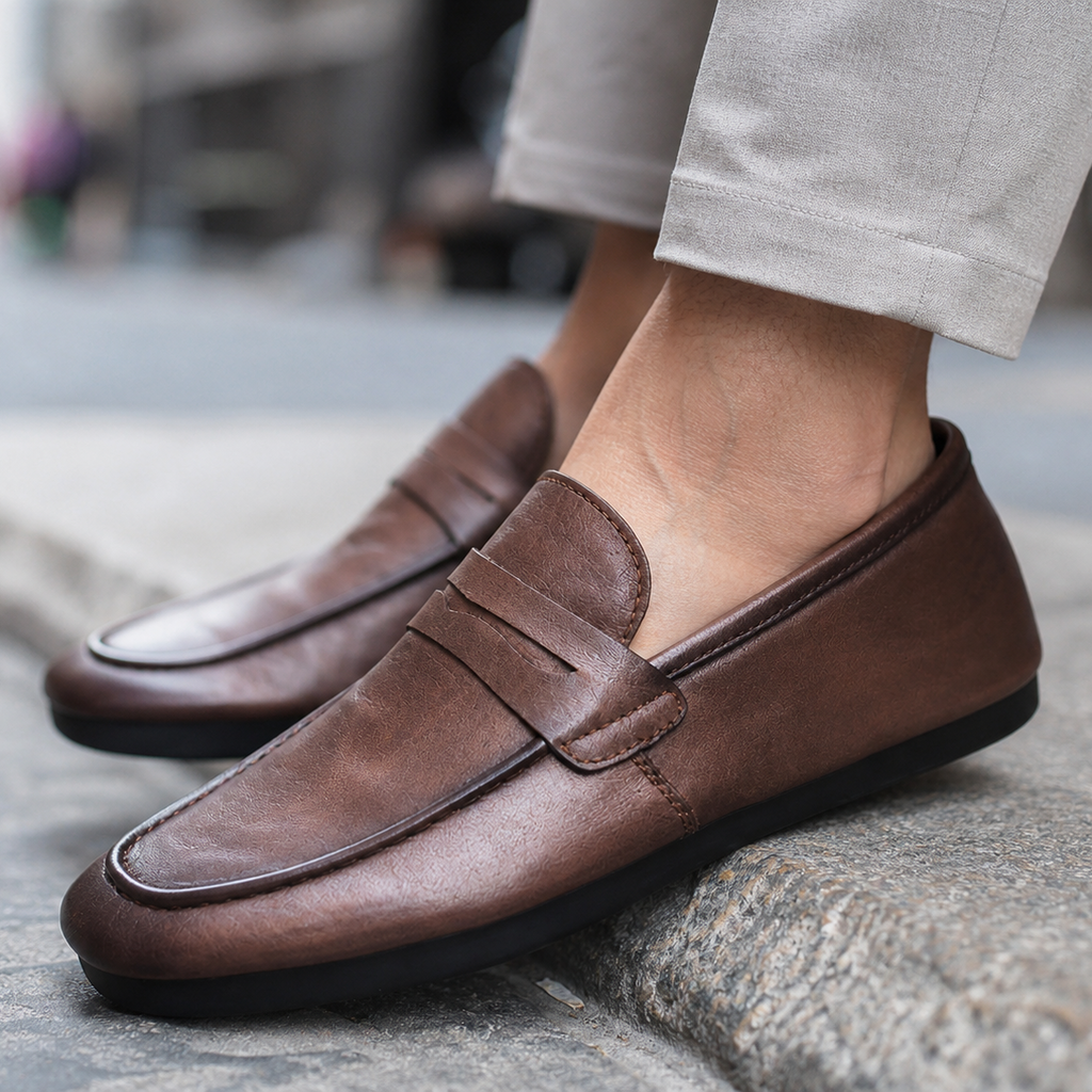 SLAVANO – Mocasines de piel