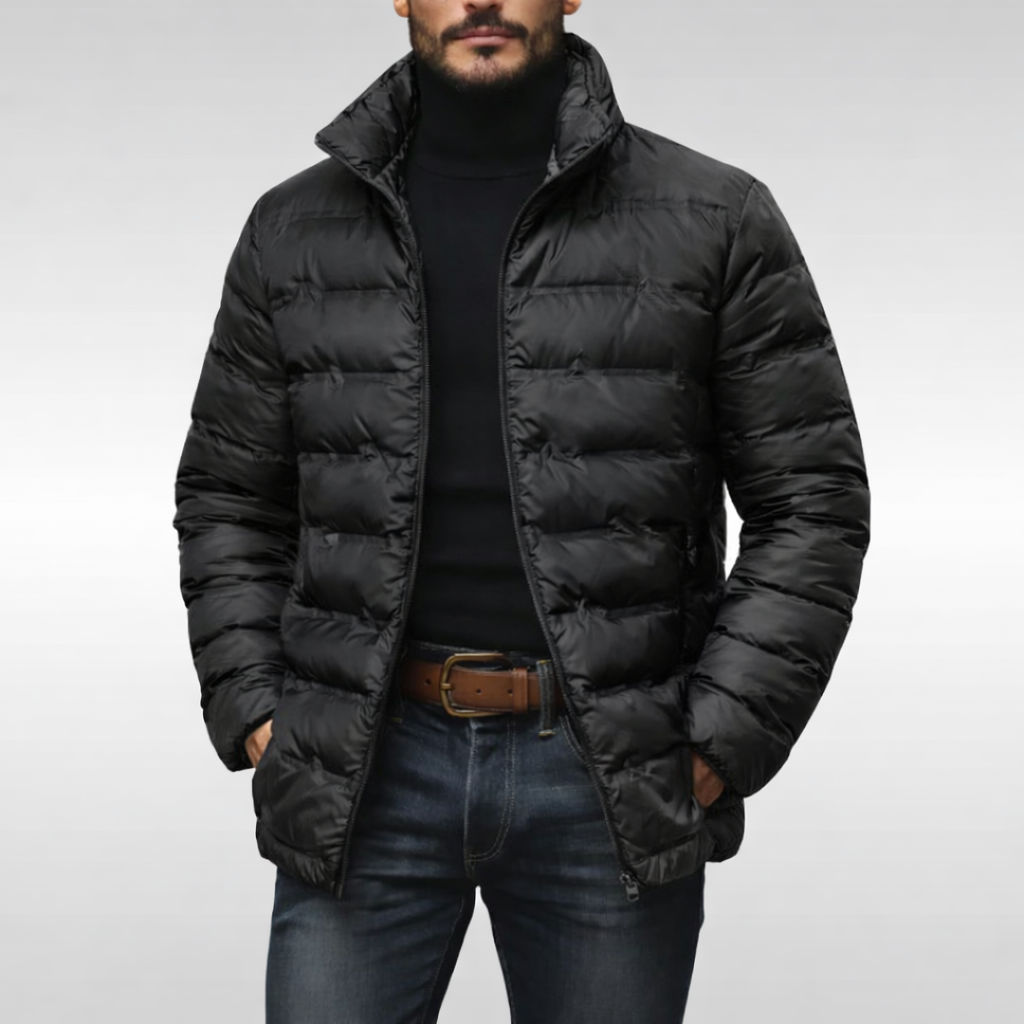 Olivia Sur™ | Abrigo de plumas cálido y elegante para hombre