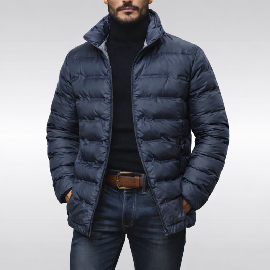 Olivia Sur™ | Abrigo de plumas cálido y elegante para hombre