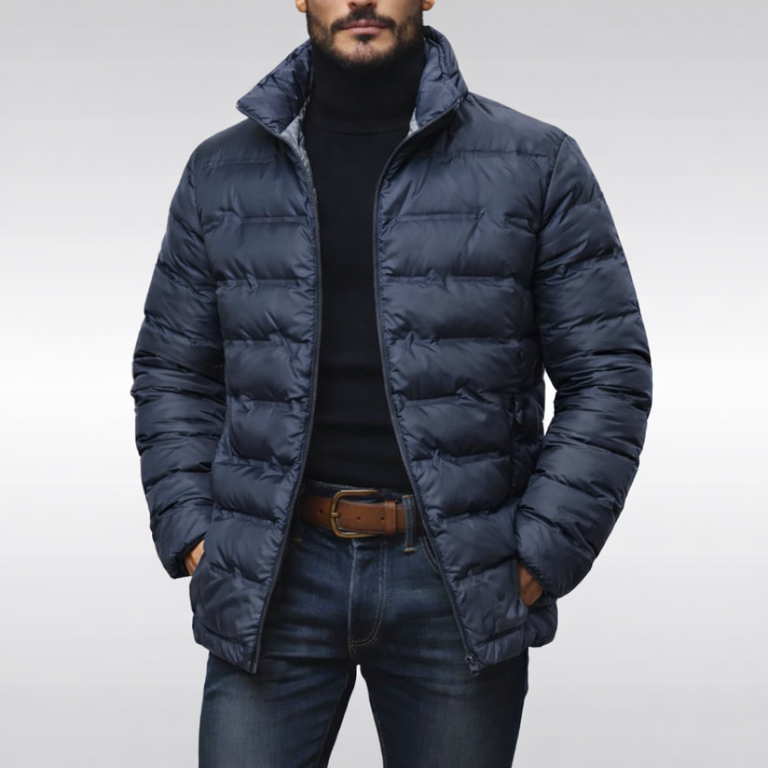 Olivia Sur™ | Abrigo de plumas cálido y elegante para hombre
