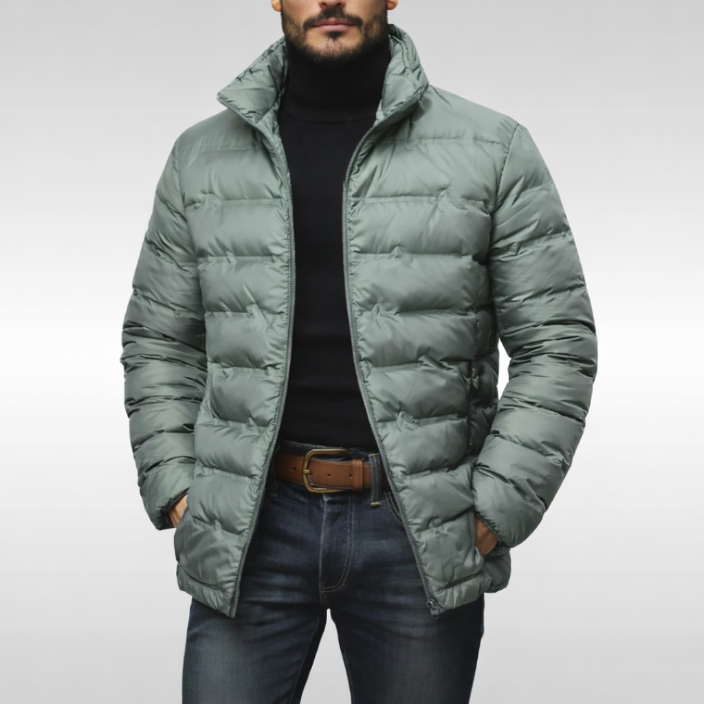 Olivia Sur™ | Abrigo de plumas cálido y elegante para hombre