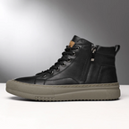 Miguel | Zapatillas altas de cuero sintético