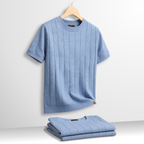 Lucas | Camiseta de canalé premium