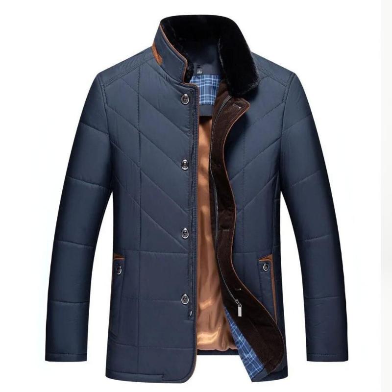 Alberto™ | Chaqueta de Invierno Acolchada Premium – Forro Cálido y Corte Elegante