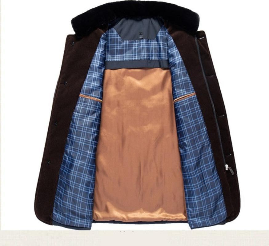 Alberto™ | Chaqueta de Invierno Acolchada Premium – Forro Cálido y Corte Elegante