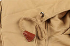 Hugo™ | Abrigo de Invierno para Hombre con Forro Sherpa Suave y Capucha Desmontable