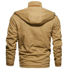 Hugo™ | Abrigo de Invierno para Hombre con Forro Sherpa Suave y Capucha Desmontable