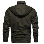 Hugo™ | Abrigo de Invierno para Hombre con Forro Sherpa Suave y Capucha Desmontable