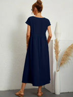 Gabriela™ | Vestido midi fluido de elegancia atemporal