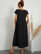 Gabriela™ | Vestido midi fluido de elegancia atemporal
