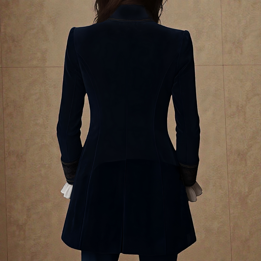 Elisa™ | Chaqueta de terciopelo sintético