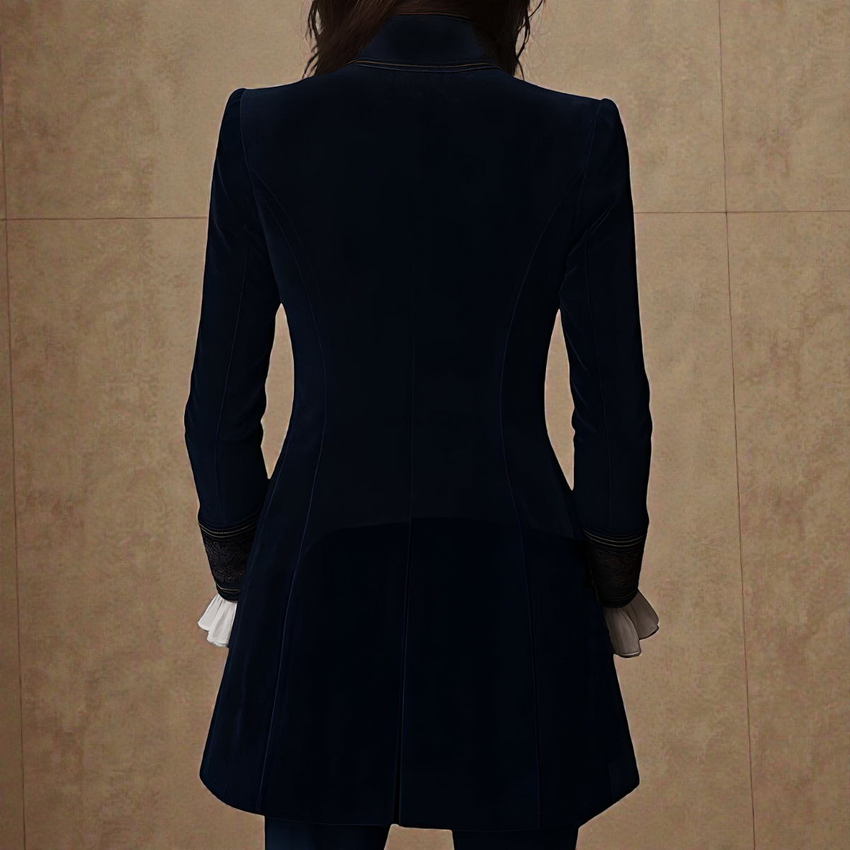 Elisa™ | Chaqueta de terciopelo sintético