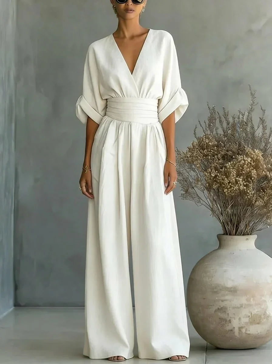Elvira | Mono esencial con escote en V