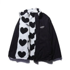 Mónica | Chaqueta reversible con corazones