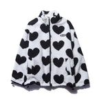 Mónica | Chaqueta reversible con corazones