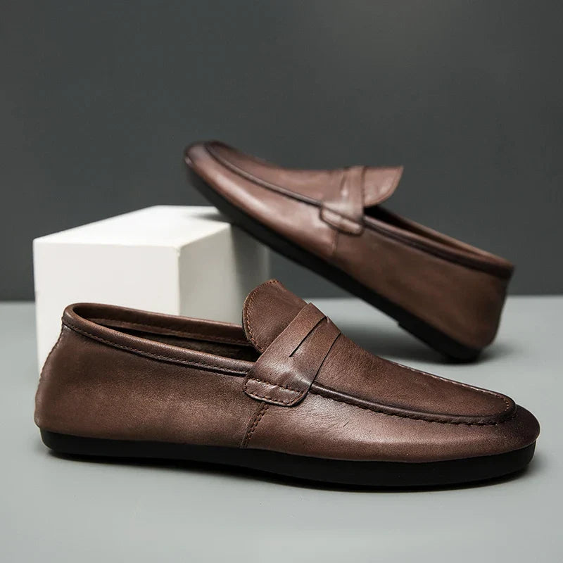 SLAVANO – Mocasines de piel