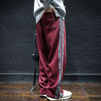 Carlos | Pantalones anchos de rayas