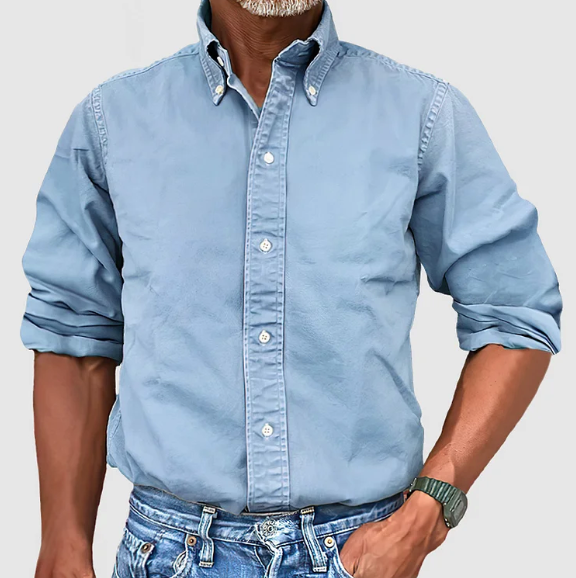 Ralf - Camisa de manga larga sin arrugas